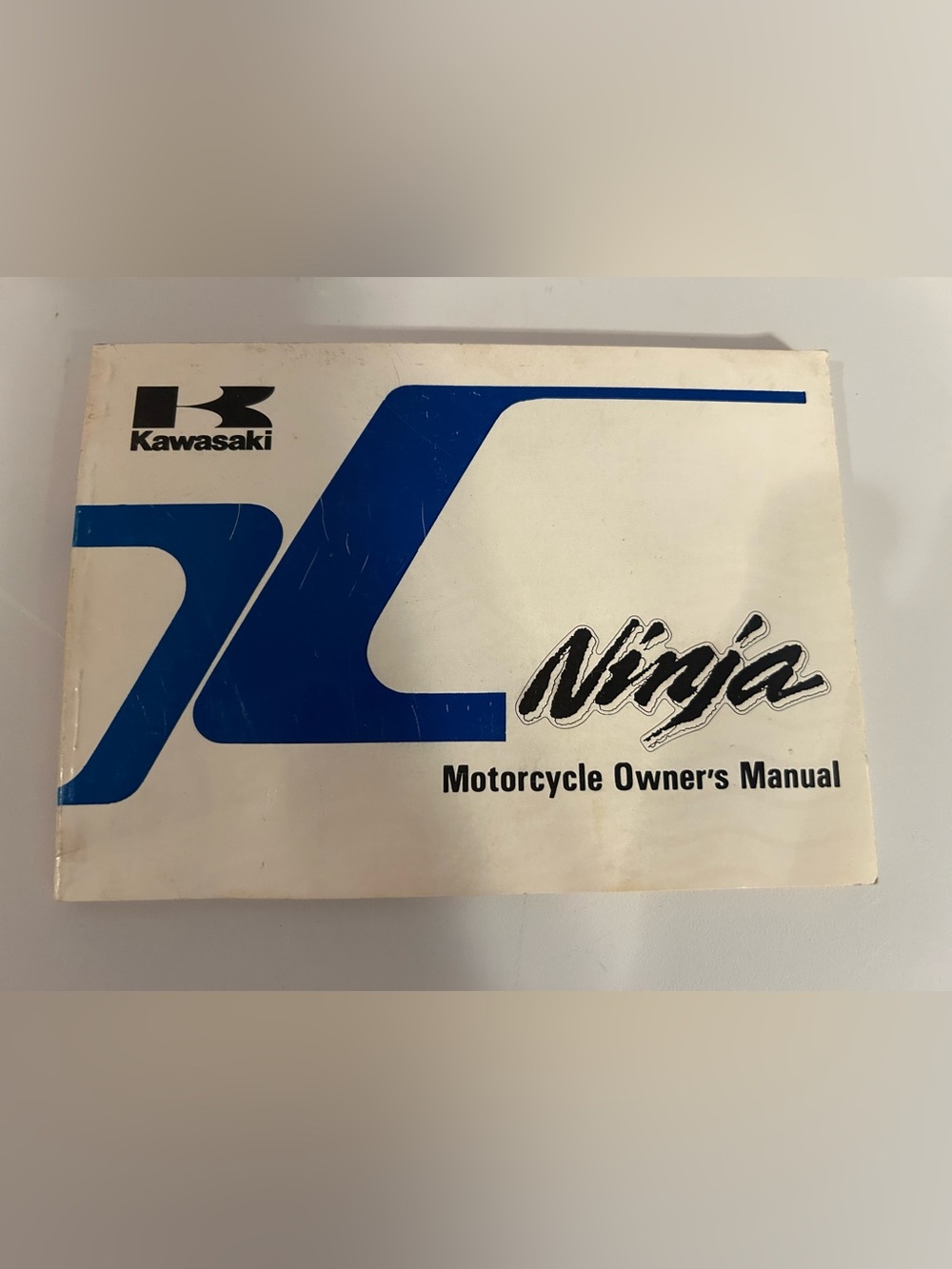Kawasaki Ninja Motorcycle Owners Manual ZX900-A2